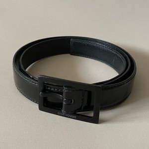 Dior Homme patent leather belt